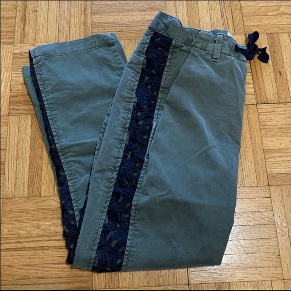 GAP Girlfriend Chinos with Side Lace Detailing - Picture 8 of 8